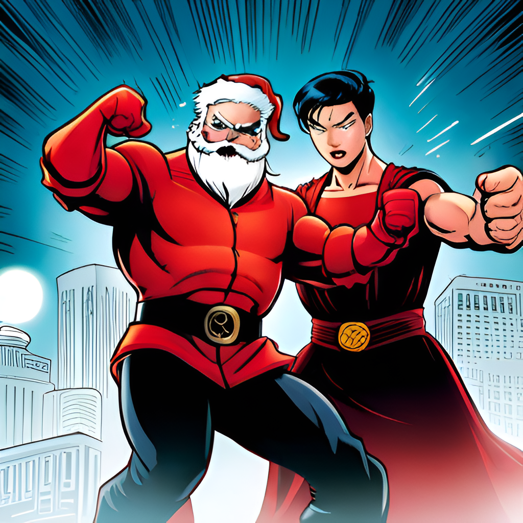 Santa Claus Versus Shang-Chi
